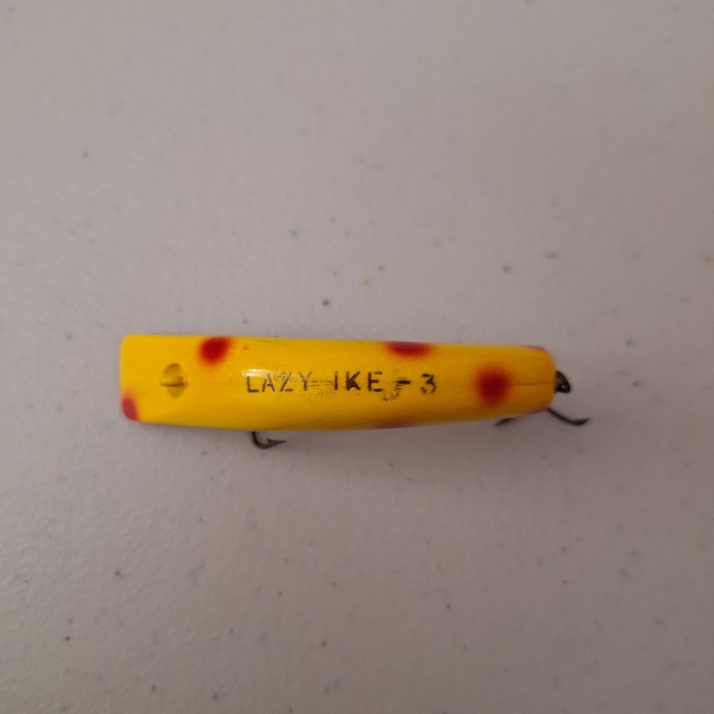 Vintage 1970's LAZY IKE #3 Fishing Lure *In Wrong Box* MADE IN USA - Picture 13 of 13